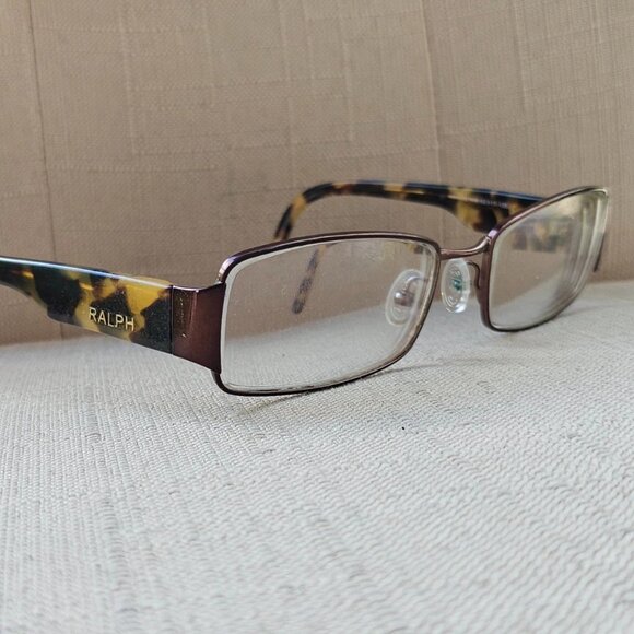 Ralph Lauren Women Eyeglasses Frame RA6035 449 52[]17 135 Glasses Brown Tortoise - Picture 1 of 13